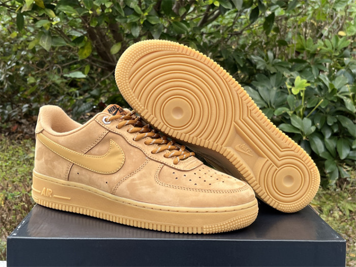Authentic Nike Air Force 1 Low 07 LV8 “Wheat / Flax”