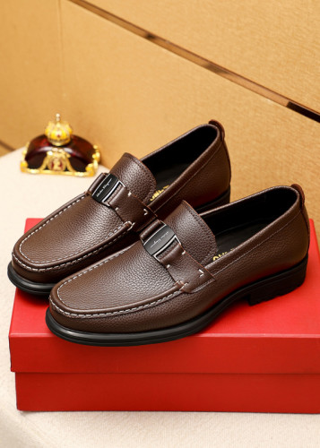 Ferragamo Men shoes 1：1 quality-411