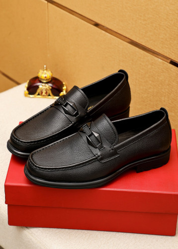 Ferragamo Men shoes 1：1 quality-408