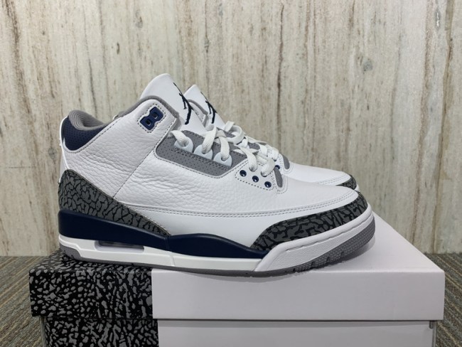 Authentic Air Jordan 3 Retro “Midnight Navy”