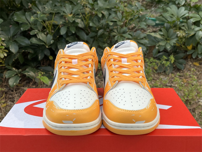 Authentic Nike Dunk Low Wear and Tear