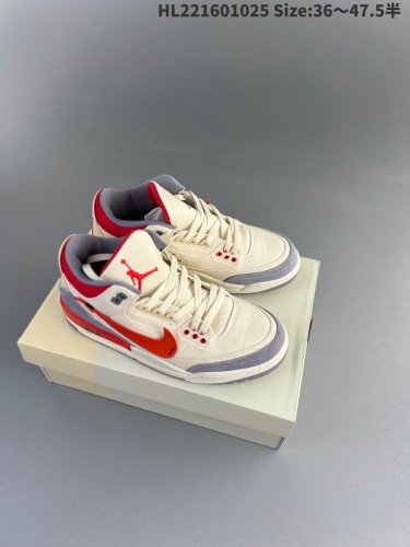 Jordan 3 women shoes AAA-089