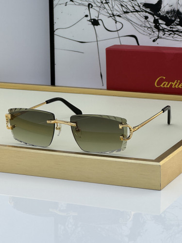 Cartier Sunglasses AAAA-4417