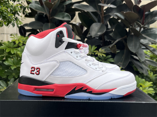 Authentic Air Jordan 5 ＂Fire Red＂