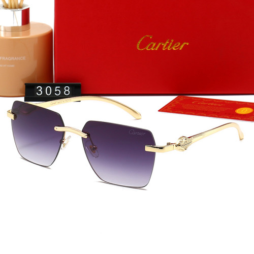 Cartier Sunglasses AAA-2419