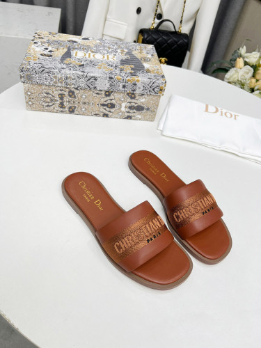 Dior women slippers 1：1 quality-267