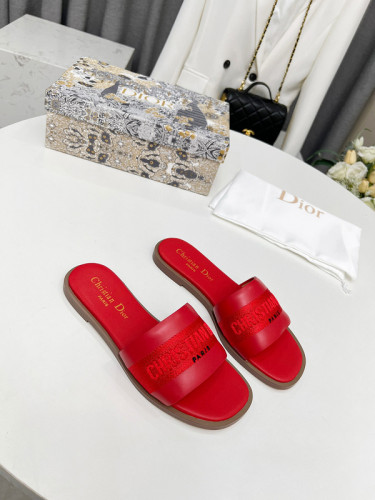 Dior women slippers 1：1 quality-266
