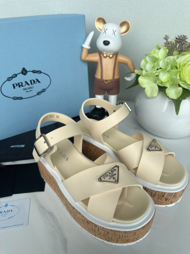 Prada women slippers 1：1 quality-096