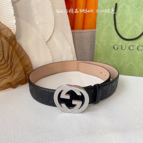 Super Perfect Quality G Belts(100% Genuine Leather,steel Buckle)-4469