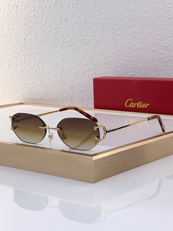 Cartier Sunglasses AAAA-5268