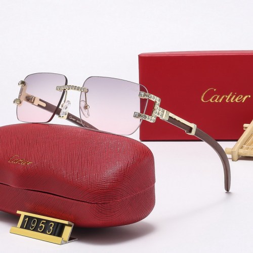 Cartier Sunglasses AAA-2876