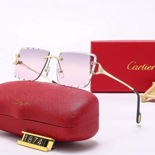 Cartier Sunglasses AAA-2907