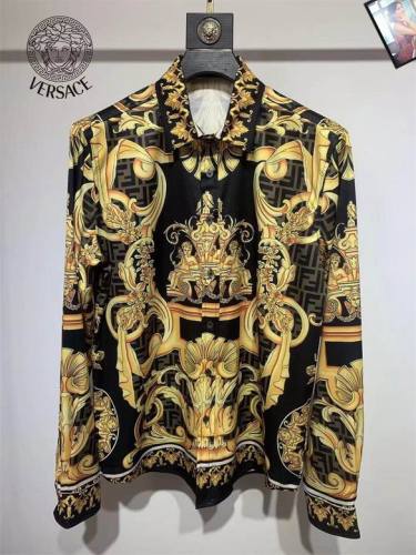 Versace long sleeve shirt men-323(S-XXL)