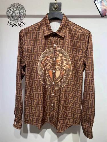 Versace long sleeve shirt men-320(S-XXL)