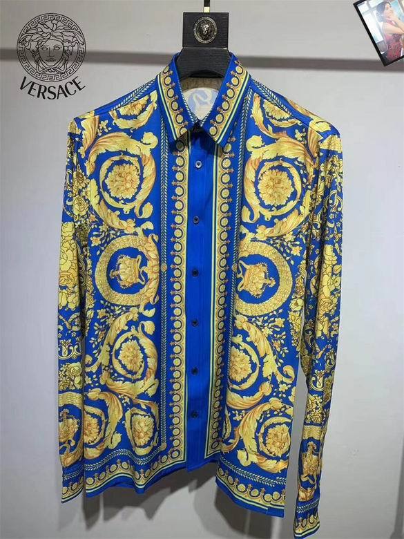 Versace long sleeve shirt men-313(S-XXL)