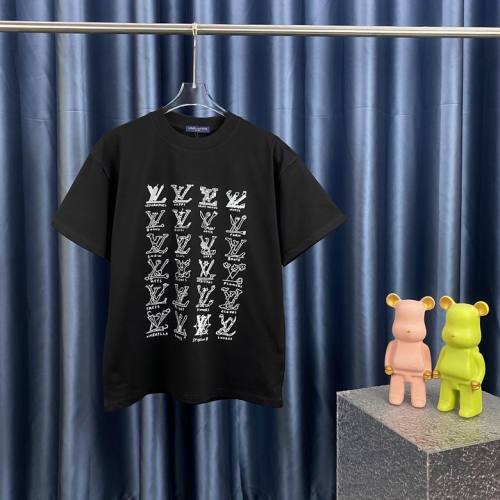 LV  t-shirt men-7305(XS-XL)