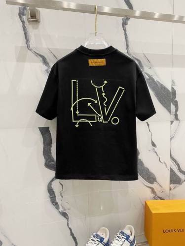 LV  t-shirt men-8106(S-XL)