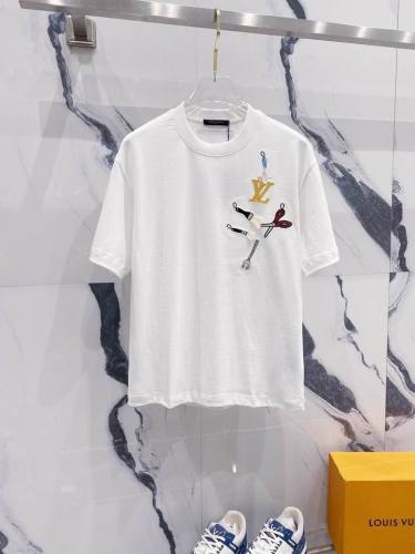 LV  t-shirt men-8102(S-XL)