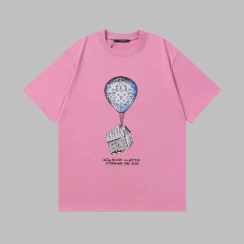 LV  t-shirt men-8392(S-XL)