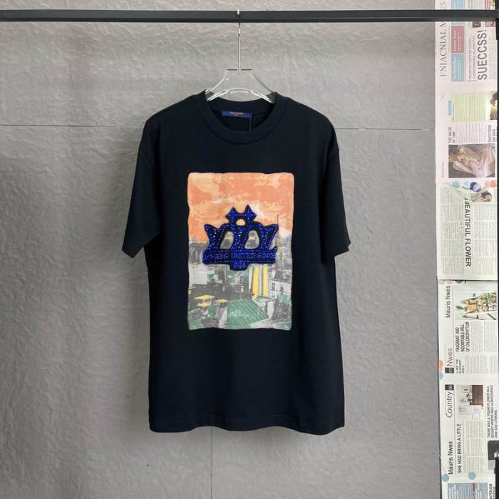 LV  t-shirt men-8983(S-XL)