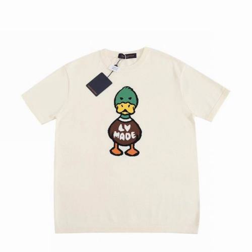 LV  t-shirt men-9133(XS-L)