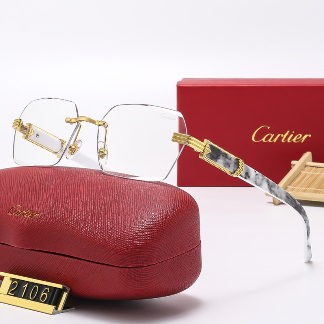 Cartier Sunglasses AAA-2338