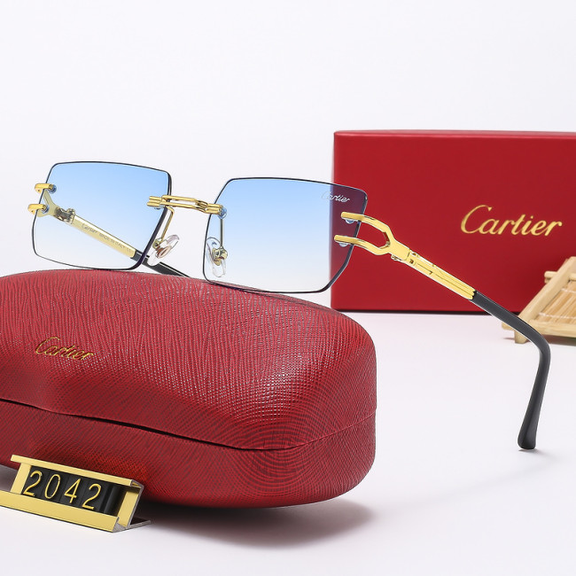 Cartier Sunglasses AAA-2157