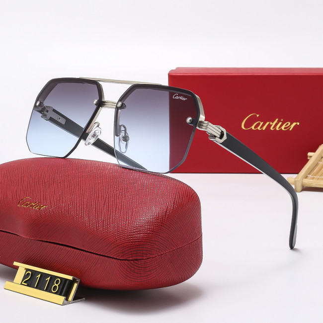Cartier Sunglasses AAA-2407