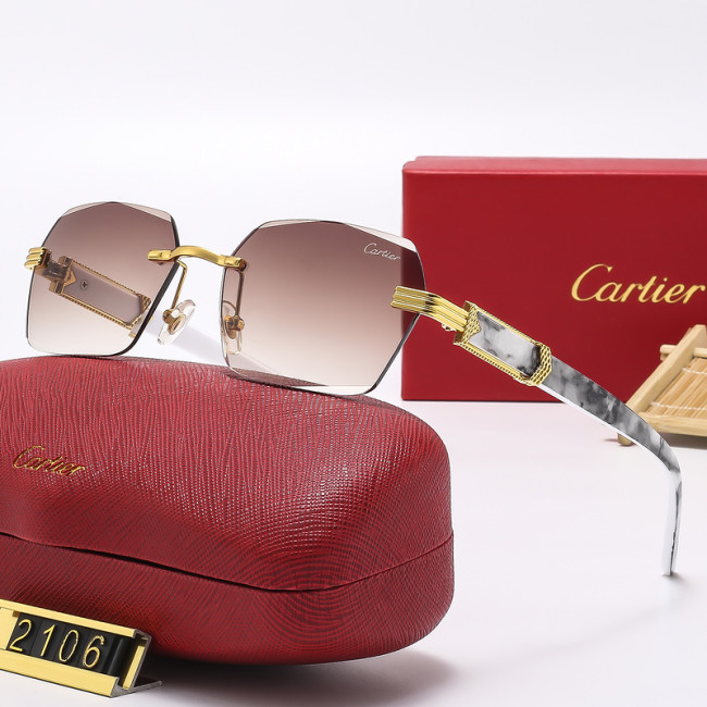 Cartier Sunglasses AAA-2343