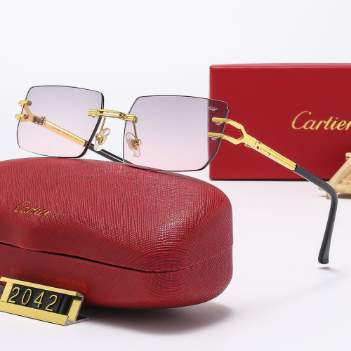 Cartier Sunglasses AAA-2154