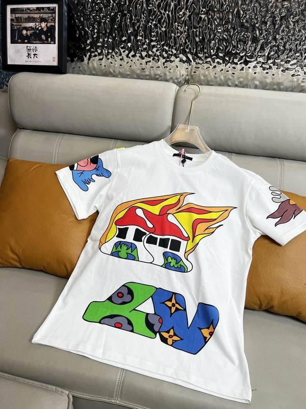 LV  t-shirt men-9272(S-XL)