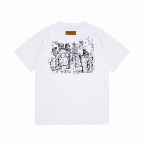 LV  t-shirt men-9808(XS-L)
