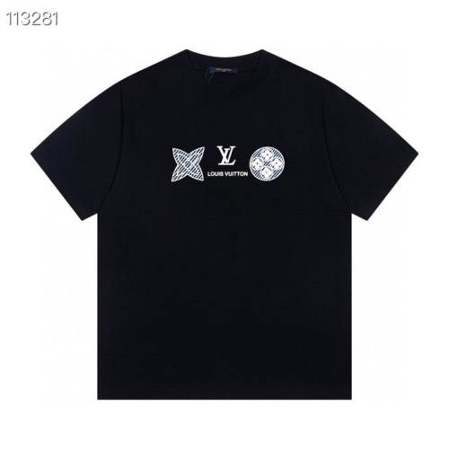 LV  t-shirt men-9881(XS-L)