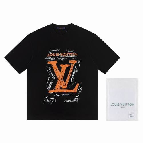 LV  t-shirt men-9841(XS-L)