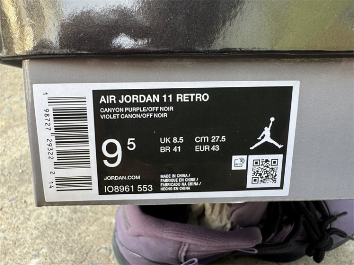 Authentic Air Jordan 11 Mojave