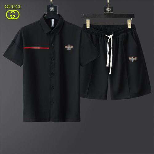 G short sleeve men suit-630(M-XXXL)