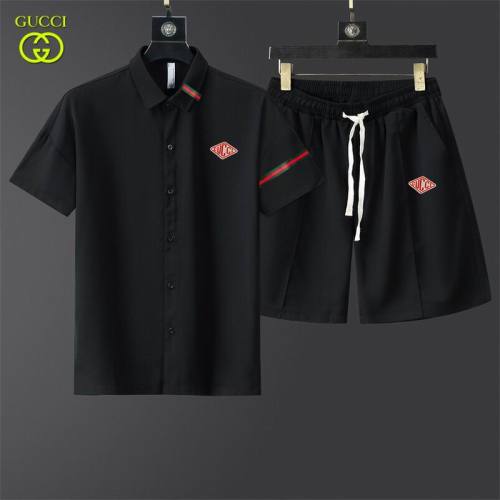 G short sleeve men suit-632(M-XXXL)