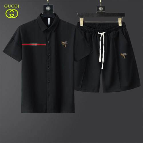 G short sleeve men suit-628(M-XXXL)