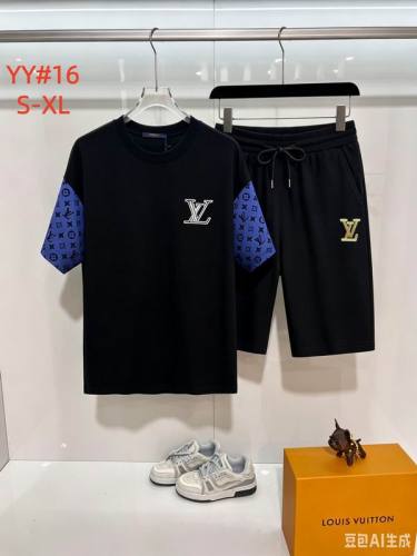 LV short sleeve men suit-350(S-XL)