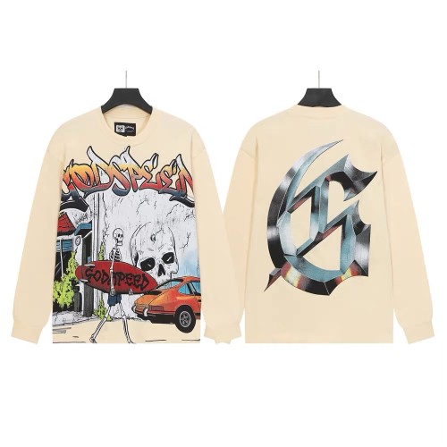 Godspeed Long Sleeve Shirt-005(S-XL)