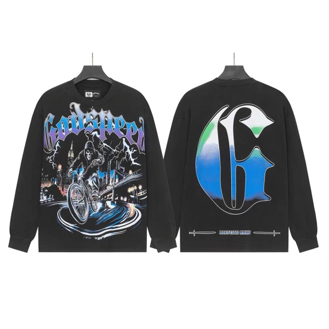 Godspeed Long Sleeve Shirt-011(S-XL)