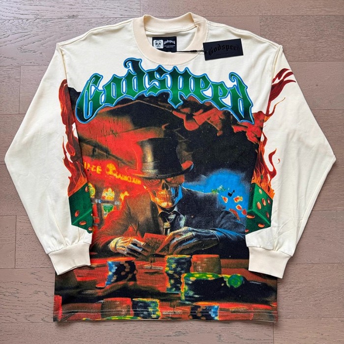 Godspeed Long Sleeve Shirt-028(S-XL)