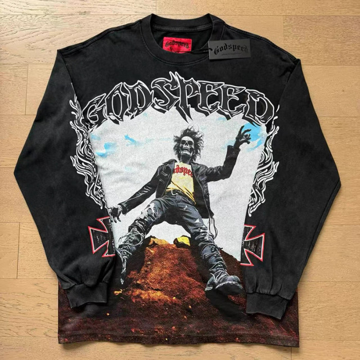 Godspeed Long Sleeve Shirt-059(S-XL)