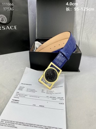 Super Perfect Quality Versace Belts(100% Genuine Leather,Steel Buckle)-1689