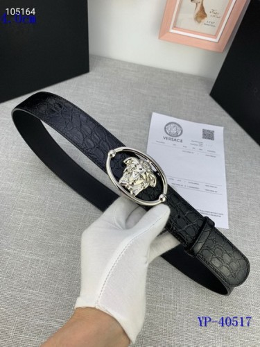 Super Perfect Quality Versace Belts(100% Genuine Leather,Steel Buckle)-1045