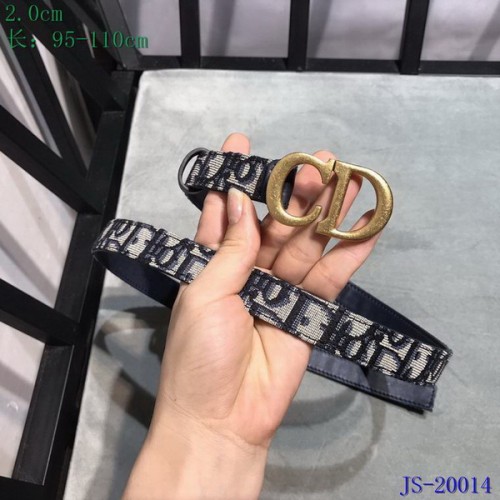 Super Perfect Quality Dior Belts(100% Genuine Leather,steel Buckle)-683