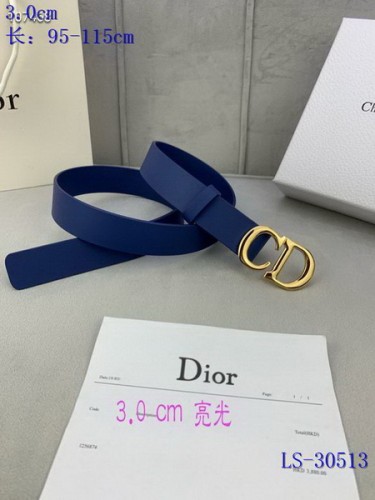 Super Perfect Quality Dior Belts(100% Genuine Leather,steel Buckle)-951