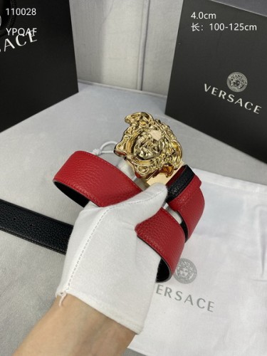 Super Perfect Quality Versace Belts(100% Genuine Leather,Steel Buckle)-964