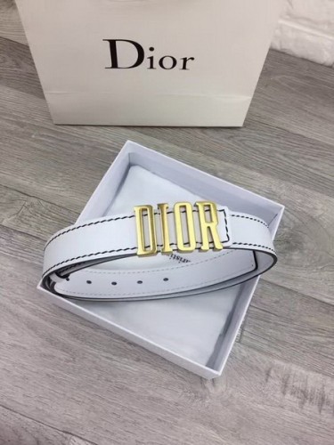 Super Perfect Quality Dior Belts(100% Genuine Leather,steel Buckle)-966
