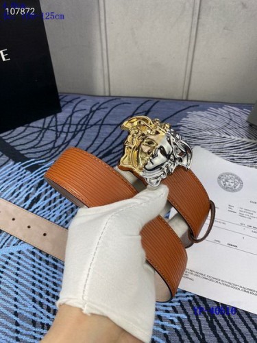 Super Perfect Quality Versace Belts(100% Genuine Leather,Steel Buckle)-1137